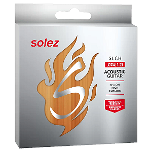 Encordoamento Violão Nylon Solez Tensão Alta SLCH