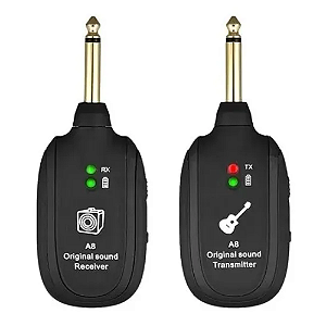 Transmissor E Receptor Sem Fio P/ Guitarra