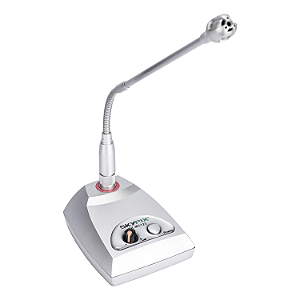 Microfone De Mesa Gooseneck Profissional Com Haste Skypix MC123