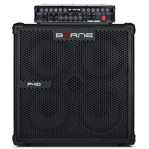 Kit Borne cabeçote pro 800 + caixa 410 p/ baixo