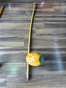 Berimbau Berra Boi Completo + Vara + Caxixe + Dobrão + Acessórios