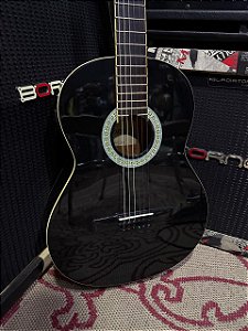 Violão Phoenix Nylon Elétrico C-6eq Bk – Usado