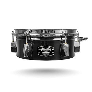 Caixa Timbalito Torelli Preto Alumínio Wire Snare 10" X4" TCM29PR