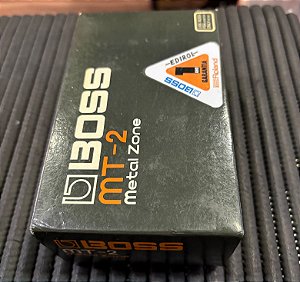 Pedal Boss Metal Zone Mt-2 Usado