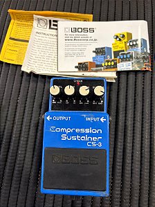 Pedal Boss Compressor Cs3 Compression Sustainer Usado