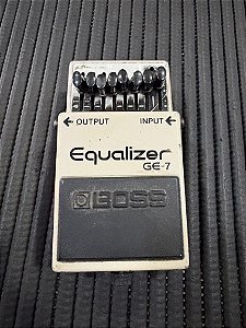 Pedal Boss Equalizador Ge7 Equalizer Usado