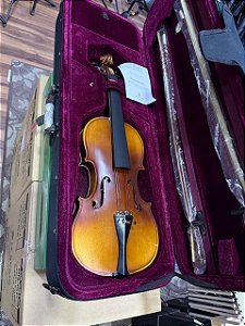 Violino Michael Vnm49 Tampo Maciço Profissional Mostruário