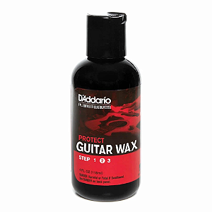 Cera líquida Daddario Guitar Wax auto brilho guitar baixo violão Made In U.S.A
