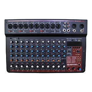 Mesa De Som Compacta Soundvoice Mc-12BT