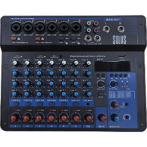 Mesa De Som Compacta Solus Click-8