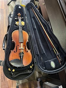 Violino Eagle Ve244 + Hardcase Alemão p/ Viagens completo – Usado