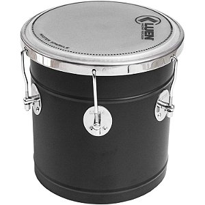 Repique De Mao Luen 30x11" Colorsteel Preto Fosco 6 Af Ferragem Cromada