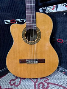 Violão Canhoto Eagle Ch800 Nylon Tampo Maciço Elétrico – Usado