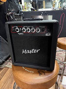 Amplificador Guitarra Master Gt15 15w Distorção – Usado