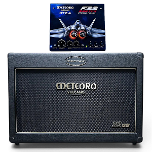 Kit Cabeçote valvulado Meteoro Power DT 2.4 Estereo + Caixa Raptor 212GS 2x12