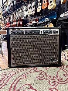 Amplificador Staner Tube One Pré Valvulado 120w Rms 2x12 Stereo 7 Efeitos + Foot – Usado