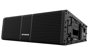 Line Array Attack Versa Red VSL206 2x6 + driver c/ Diagrama Poliéster