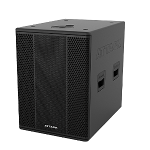 Subwoofer Amplificado Attack Red Digital VSS115A 1x15