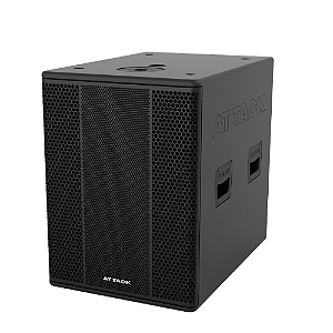 Subwoofer Amplificado Passivo Attack Red Digital VSS115 1x15