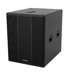 Subwoofer Amplificado Attack Red Digital VSS118A 1x18