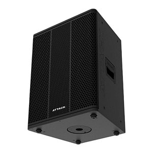 Caixa Amplificada Attack VSF115A 2 vias 15 Pol + Driver c/ Diafragma de Poliéster