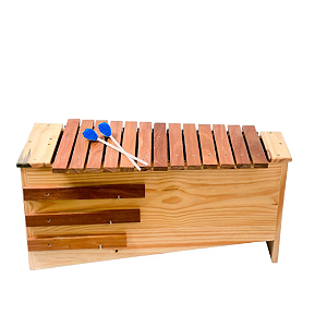 Xilofone Vibratom ORFF Baixo 13 Teclas – P2165