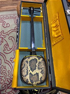 Sanshin Original Fabricado Japão Okinawa + Hadcase - Usado