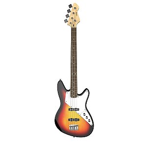 Baixo Tonante Jazzmine Sunset sunburst 4 cordas short scale Jazz Bass reduzido