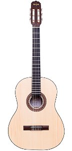 Violão Rozini RX210 Studio Clássico Ativo Verniz Fosco Louro Preto Nylon Eq Fishman Sonitone Cl3