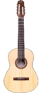 Violão Rozini RX517 Studio 7c Acústico Verniz Fosco Louro Preto Nylon
