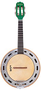 Banjo Rozini RJ11 Color Eletrificado Passivo Verde
