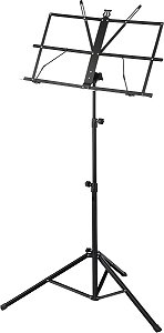 Suporte de Partitura Regulável Retrátil com bag