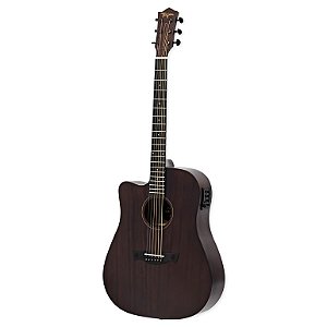 Violão Canhoto Tagima Grand Reserva Kansas LH DKMOP Dark Mahogany Open Pore