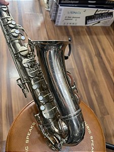 Sax Alto Weril + Bag Acolchoado – Usado