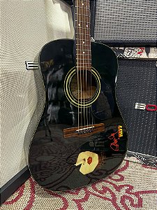 Violão Silvertone Paul Stanley Kiss Ps D1 Bk Edição Limitada – Usado