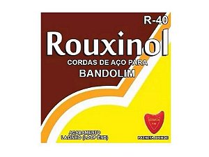 Encordoamento Rouxinol Bandolim R40 + Palheta Brinde