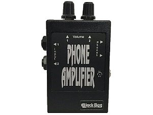 Amplificador De Fone De Ouvido Phone Amplifier PA - Black Bug