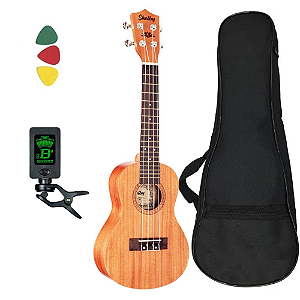 Ukulele Shelby Su23m Concerto Natural By Eagle Capa