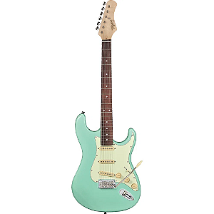 Guitarra tagima t635 surf green verde vintage escala escura