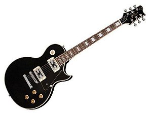 guitarra les paul golden preto fosco gld151c stbk