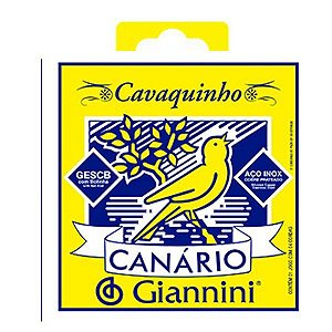 Encordoamento Cordas Canario Giannini Cavaquinho Aço Gescb