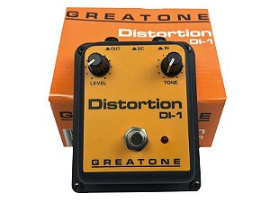 Pedal de distorção distortion Onerr Greatone DI-1 guitarra
