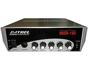 Amplificador Para Som Ambiente Datrel Hdsd - 100 Hdsd100