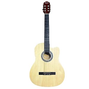 Violão Tagima Memphis Ac60 Natural Eletrico Nylon Afinador