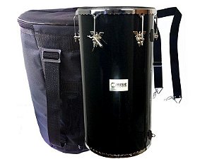 Kit tantam madeira 70 x 14 preto Music com capa talabarte