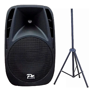 Caixa Ativa Pz Pro Audio px15a Falante 15 200w Bluetooth + Tripé