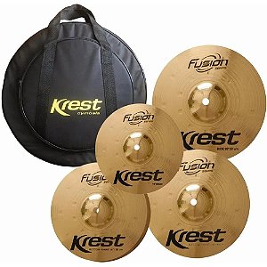 Kit Prato Krest Fusion 14 16 20 10 Splash Bag Luxo Fset1sp