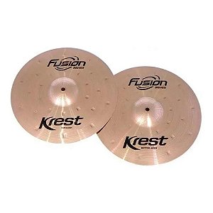 Par Prato Chimbal 10 Hihat Krest Fusion Bronze B8 F10mh