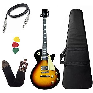 Guitarra Les Paul Strinberg Lps230 Sunburst Sb Com Capa Bag