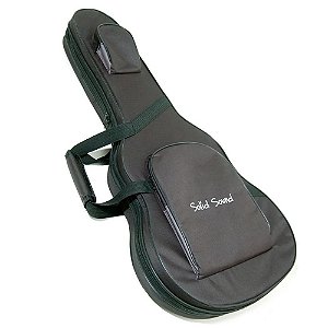 Semi Case Hard Bag Violão Classico Solid Sound Aveludado